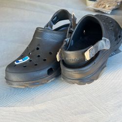 Crocs Medida 11 Hombre 25  Y Botines De Mujer 7.5 