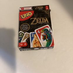 “Uno”  With  Zelda Cards 