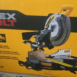 NEW DEWALT FLEXVOLT 12’’ Double Bevel Miter Saw