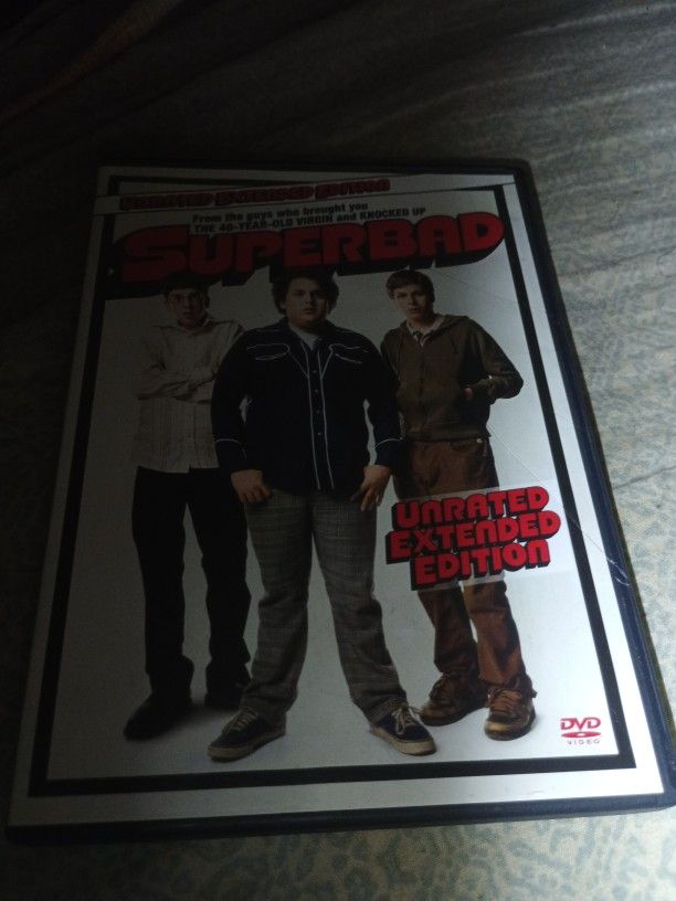Superbad Unrated Extended Edition Dvd