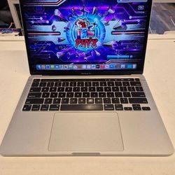 13" MacBook Pro 2020 M1, 8GB RAM, 256GB SSD C02F128WQ05G 242 BATT CYCLE $540