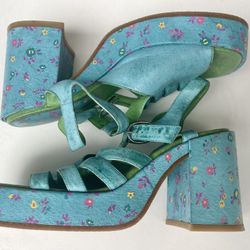 Vintage Miz Mooz Hippie Sandals S8