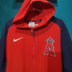 NIKE MLB  LOS ANGELES ANGELS  DUGOUT FULL-ZIP JACKET  M3NS SIZE XL
