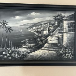 Hand painted oil painting