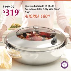 Cacerola De 16  Qt 14 Qt 12 Qt 