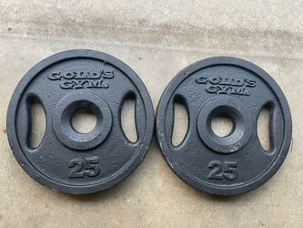 Gold’s Gym Olympic Weights- pair of 25s