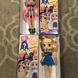 Boxy Girls. 8”? Jade And Emelyn.