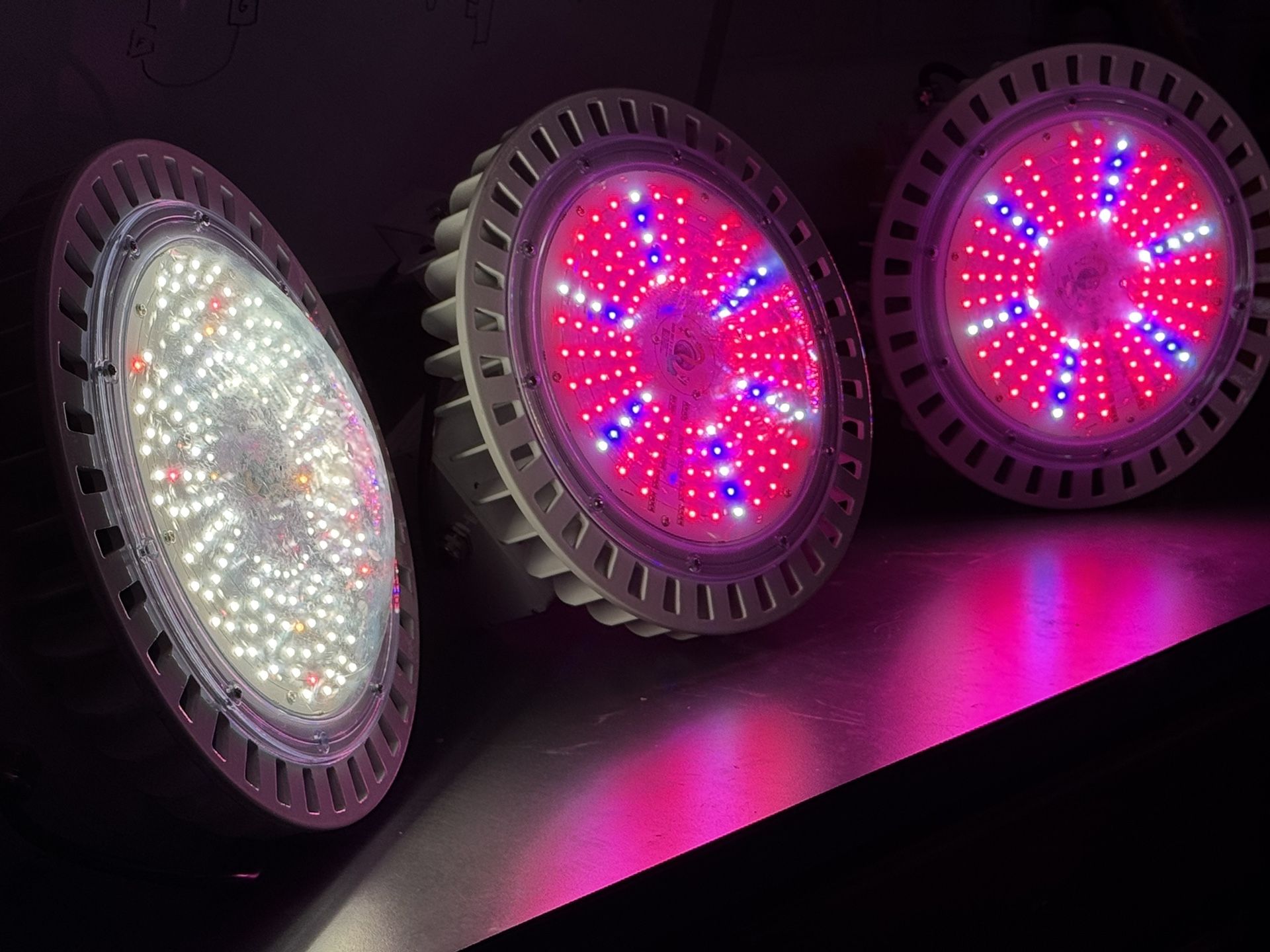 3 - 240W Ip65 LED Grow Lights - Commercial Grade