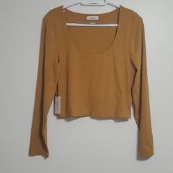Babaton full s eve crop top