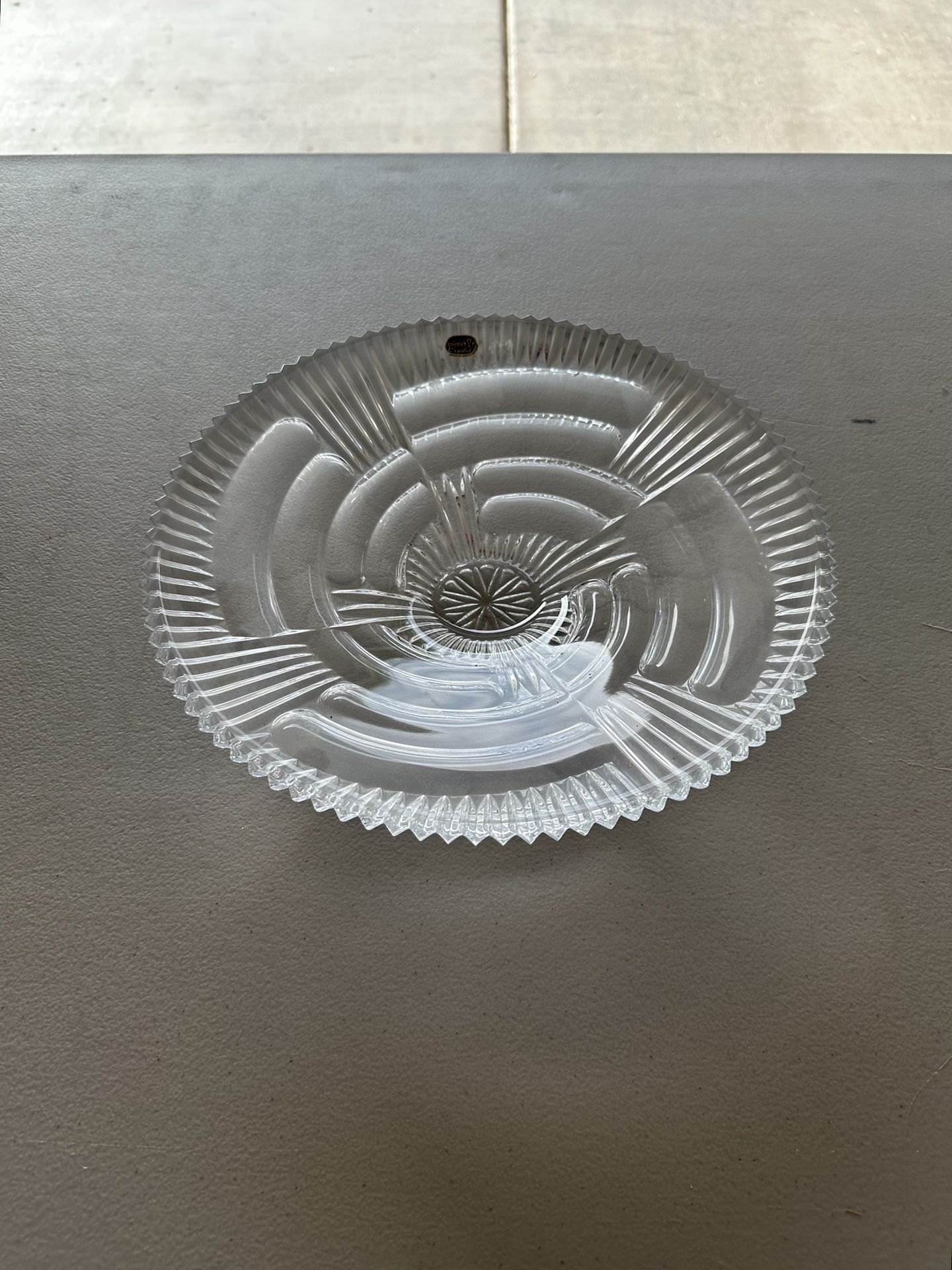 Handcut Bohemia Crystal Czech Republic!!