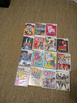 Nintendo Wii Just Dance Sing It Guitar Hero Games