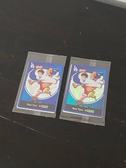One Piece Dodgers Don Card Promo $1700 for both