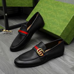GG Men’s Leather Shoes With Box 2026 New