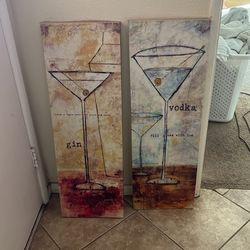 Canvass Vodka Gin Frames