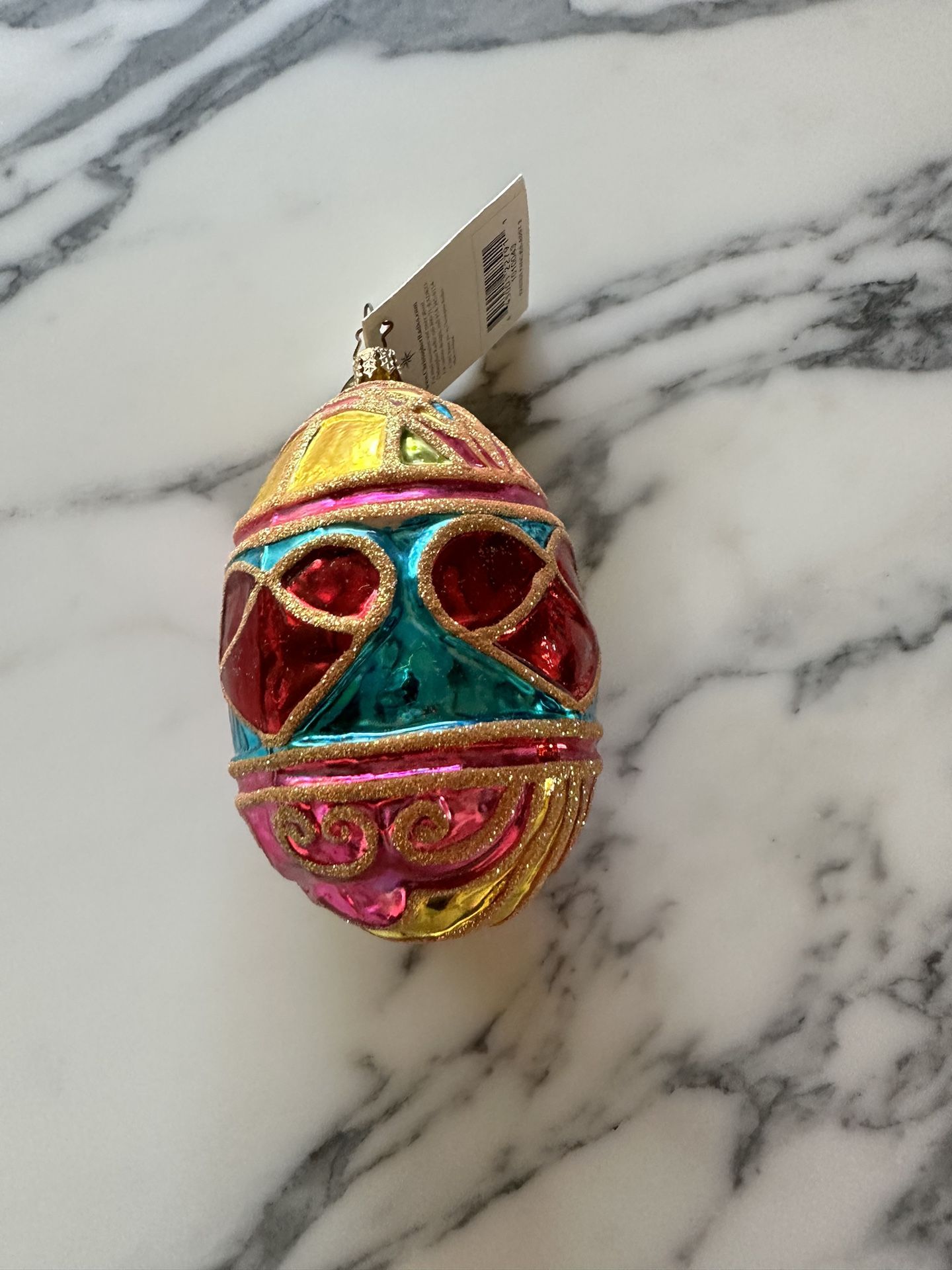 Christopher Radko Easter Egg Ornament 