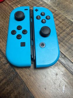 Nintendo hoy-con controller neon blue