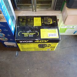 Ryobi Generator 40v 3000watt 
