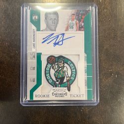 Panini Contenders Luke Harangody Rpa Logoman