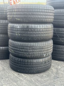 SET OF TIRE 205 45 17 PIRELLI 85% LIFE