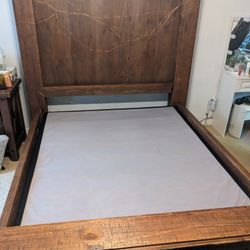 Queen bed frame