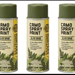 Camo Spray Paint, 1pc