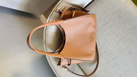 Kate Spade Tan Pebbled Leather Satchel