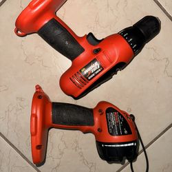 Battery Drill And Flashlight Black & Decker