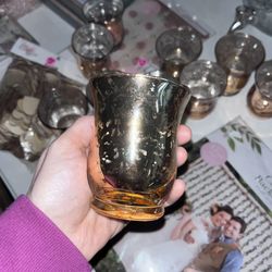 11 Rose Gold Votive Holders
