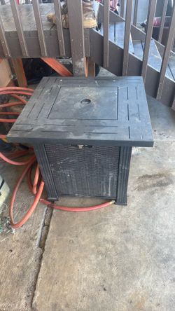 Propane fire pit