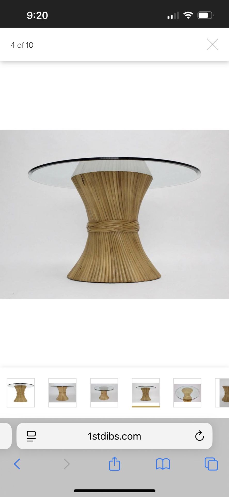 Dinner Table , Seats 6 