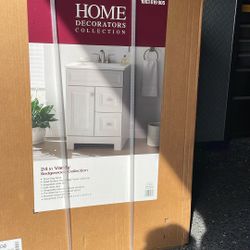 Vanity - 24” Brand New freestanding 