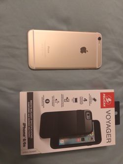 Apple IPhone 6S with Pelican Voyager case Mint