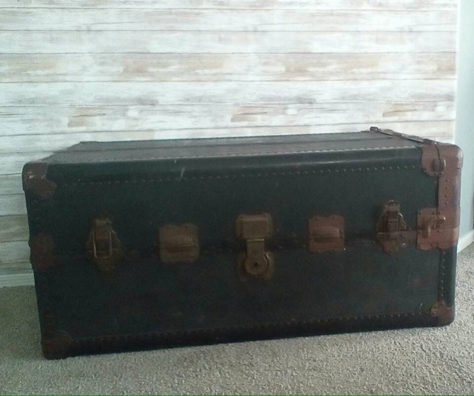 Antique Wardrobe Steamer Trunk – Dandy