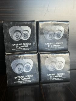 Lot Of 4 Dome Camera 