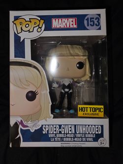 Funko Pop Marvel Spider-Gwen Unhooded #153 Hot Topic Exclusive