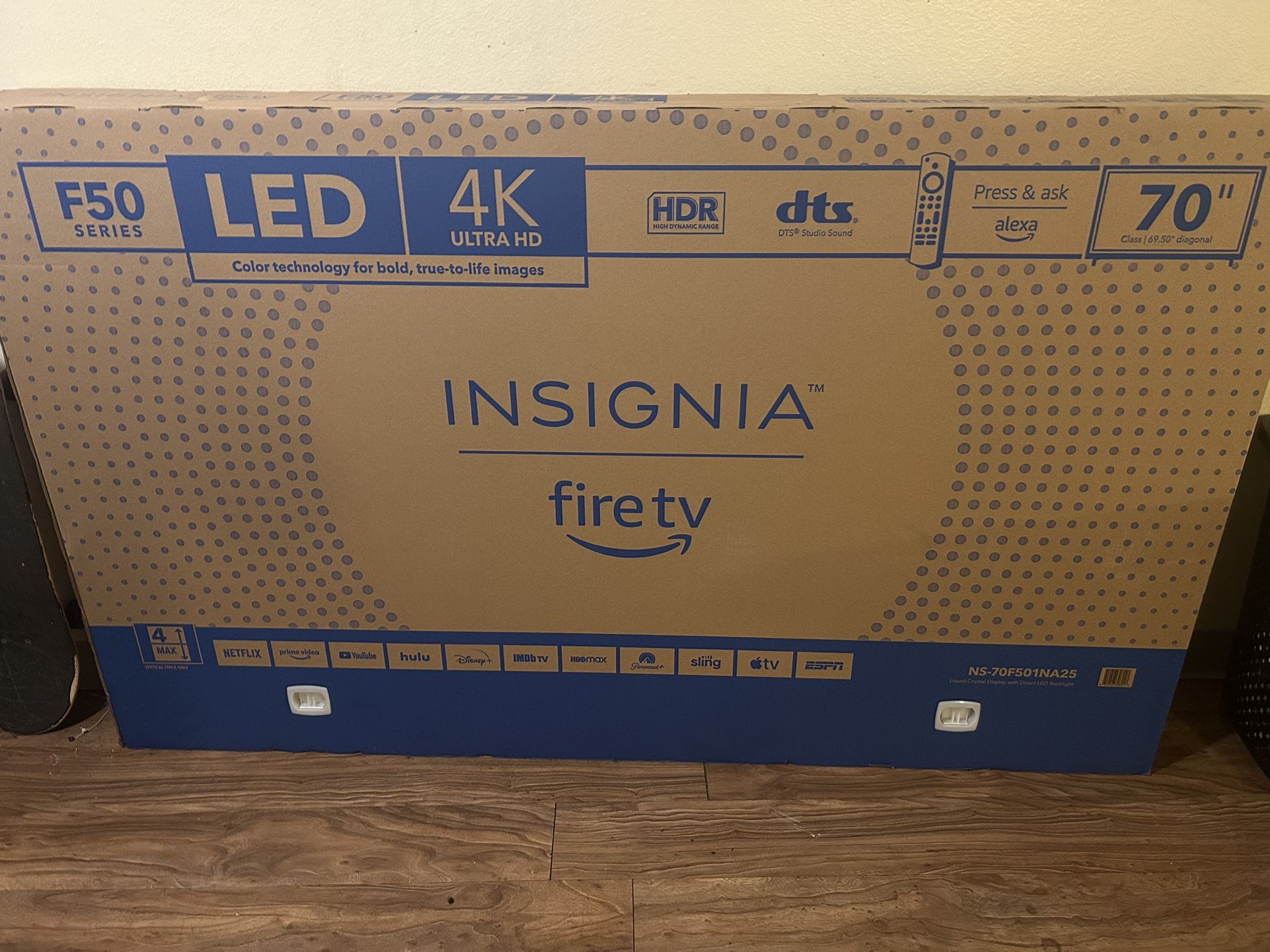 Insignia 70” F50 Series LED 4K UHD Fire TV 