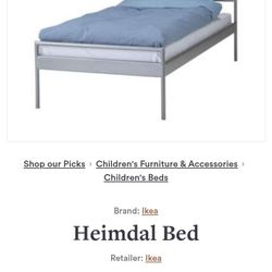 Twin metal bed frame