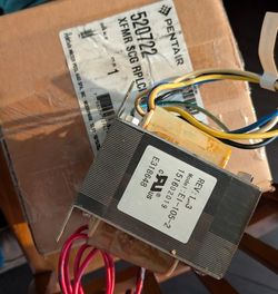 Pentair IntelliChlor Salt Chlorine Transformer 520722 Used