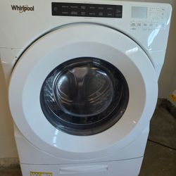 Whirlpool front loader washing machine and dryer