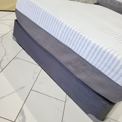 Full Sizes Mattress And Box Spring Memory Foam 