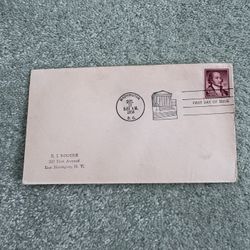 1958 First Day Of Issue Cover Featuring The 15¢ John Jay The Liberty Series #1046