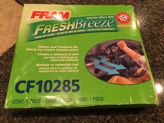 Fram cabin air filter- compatible with Toyota Camry