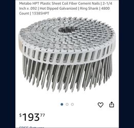 Hitachi Fiber Cement Nails