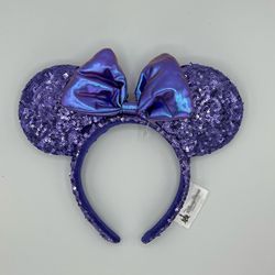 Disney Park Minnie Mouse Ears Purple 