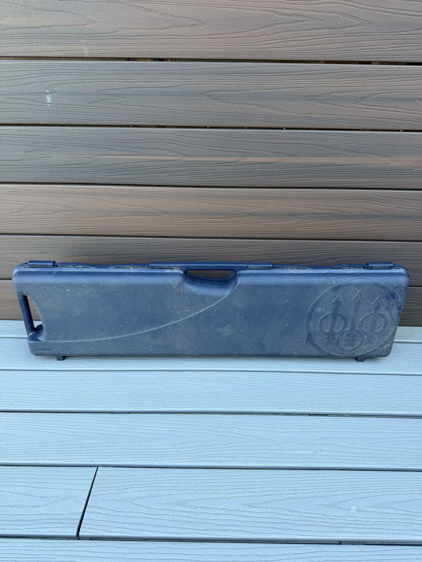 Beretta Shotgun Hard Plastic Case Blue