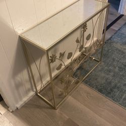 Golden Glass Table/Counter 