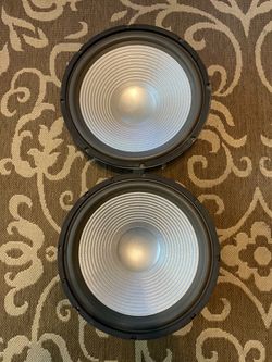 Pair Of 15” 1000 Watt Home Stereo or DJ Speaker Woofers.