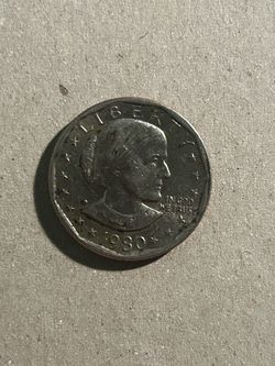 1980 United States Susan B. Anthony one-dollar coin