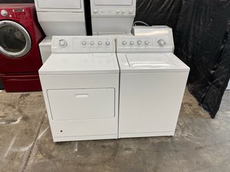 Used Whirlpool Washer and Gas Dryer