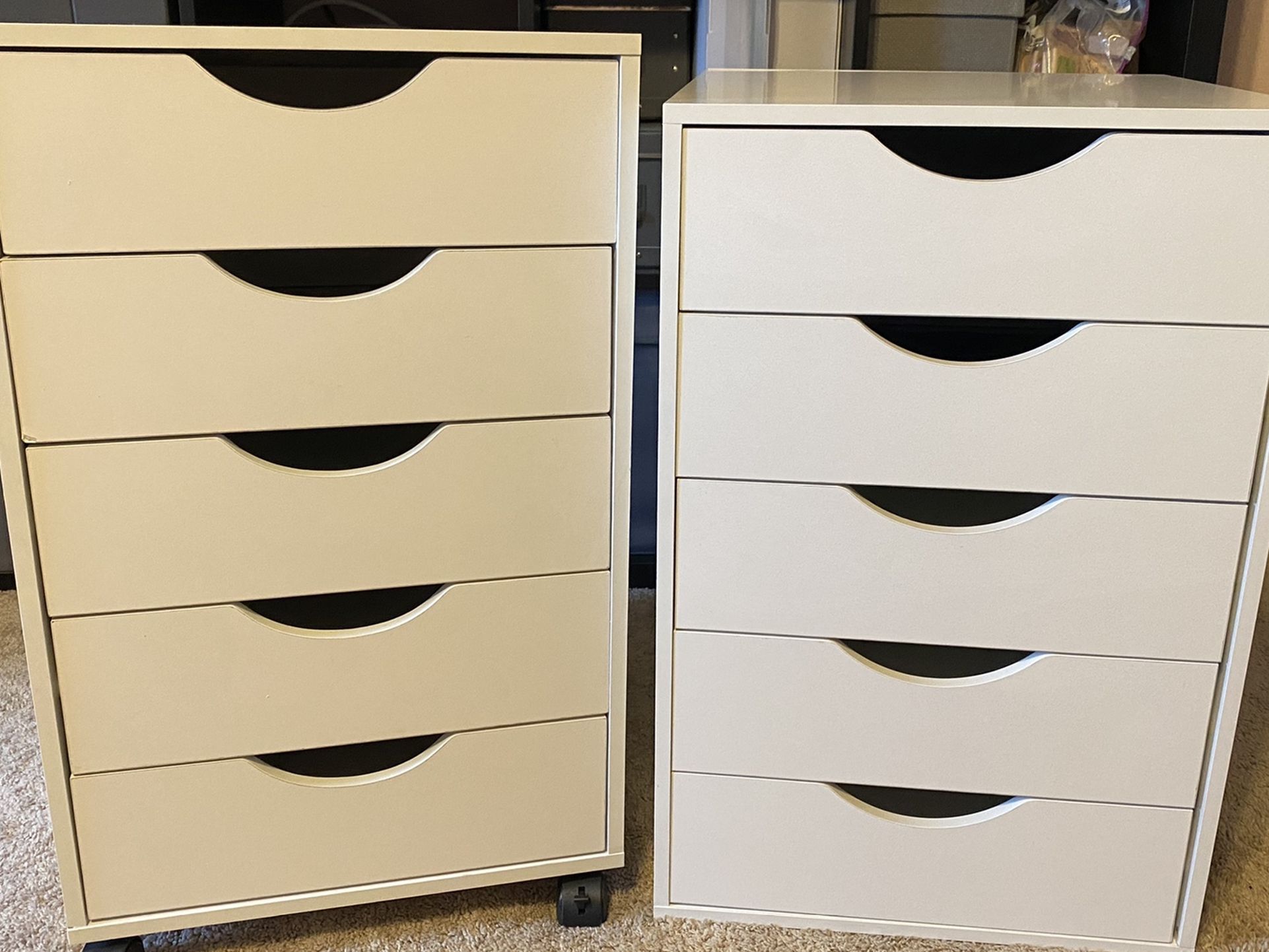 2 Used Recollections 5 Drawer Letterpress Cube